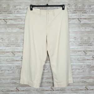 A New Day Cropped Wide Leg Pants 16 Ivory 486